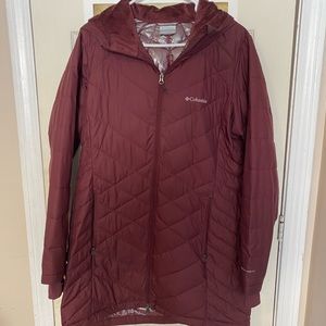 Women’s Columbia Omni heat long jacket